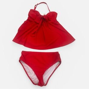 Amazon Red Women’s Tankini Set NWOT
